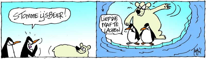 pinguins, IJsberen